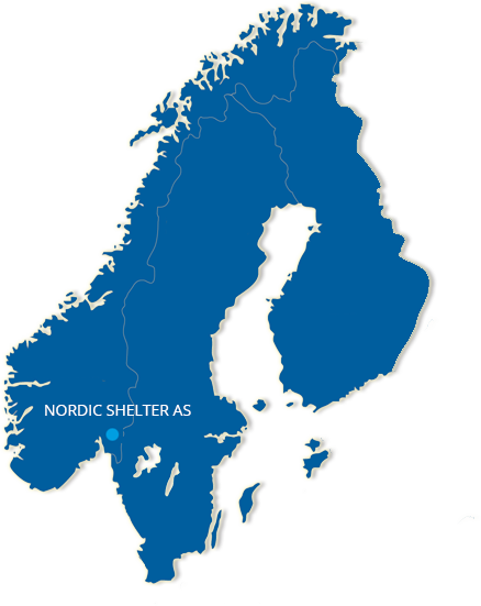 mapa skandinavia