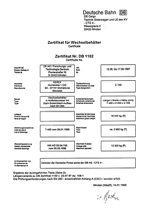 DB Zertifikat