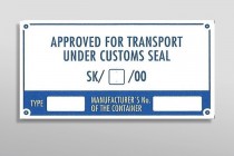 Customs label