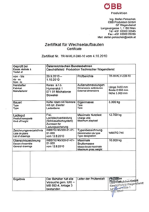 OBB Zertifikat